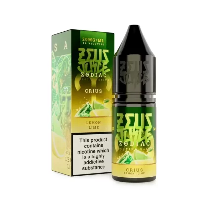 CRIUS Nic Salt By Zeus Juice - 10mg