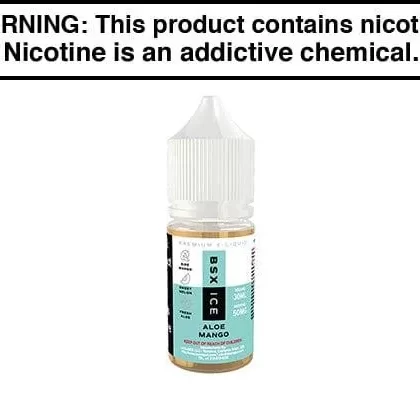 ALOE MANGO ICE BY GLAS BASIX NIC SALTS 30ML - Vapejuice