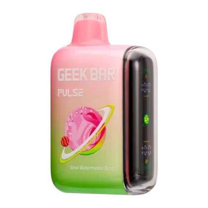 Sour Watermelon Drop Geek Bar Pulse - Customer Group#VAP~Nicotine#50mg~Size#Single>5 Pack