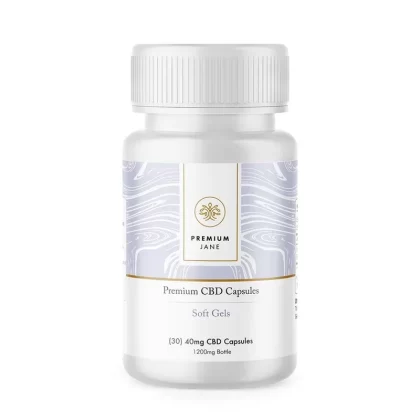 Premium Jane 1200 mg CBD Gel Capsules