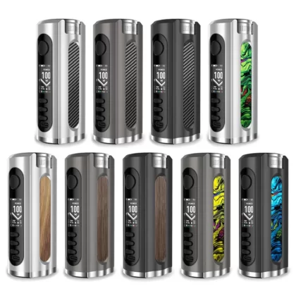 Lost Vape Grus Box Mod 100W - SS / Carbon Fiber