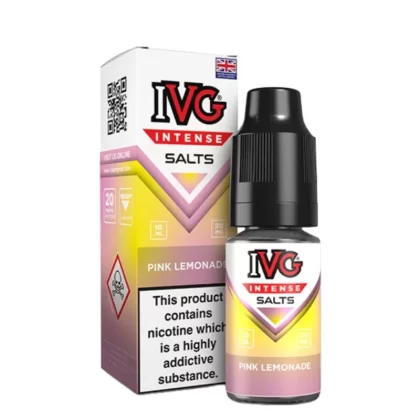Pink Lemonade Nic Salts E-Liquid Intense Salts Series by IVG (10ml) - 20mg