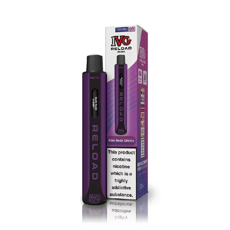 IVG Reload Mini Starter Kit Blue Razz Cherry - Nicotine Strength#20mg (8ACAC3) (8ACAC3)