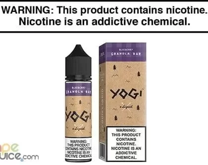 BLUEBERRY GRANOLA BAR BY YOGI E LIQUID 60ML - Vapejuice