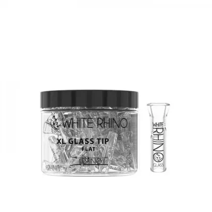 White Rhino XL Glass Tips 2pk