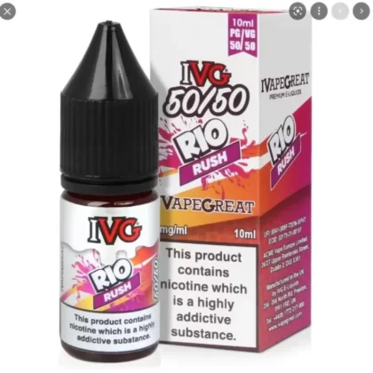 Rio Rush IVG 50/50 e Liquid 10ml – TPD - Vapestorm Co