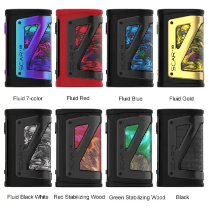 Smok Scar-18 230W Box Mod - Red