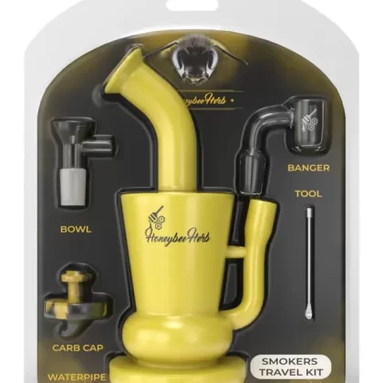 Honeybee Herb Rig/Bong Travel Pack - Ecigdepot