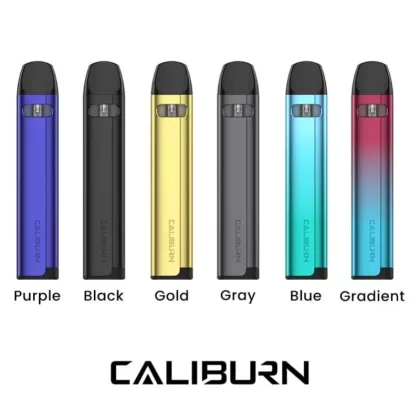 Uwell Caliburn Pod Kit - Black - Vapourdeal Co