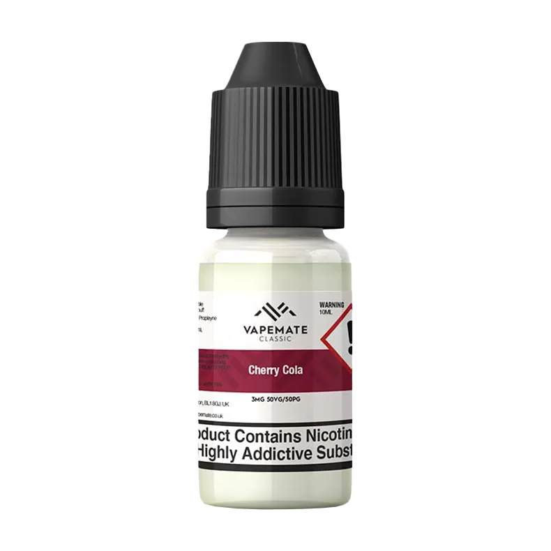 Vapemate Classic Cherry Cola 10ml - 50VG / 50VG / 3mg - Vapeshop Co