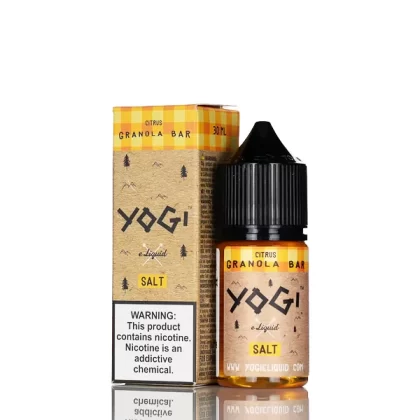 Yogi Salt Nic - Citrus Granola Bar - 30mL - 35mg