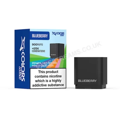 Zlabs ZColors Mini Blueberry Prefilled Pods - Vapestreams Co