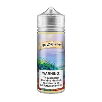 High Class All Day Grape eJuice - Vape Product, Vape Product; Vape Product, Vape Product (937F9C)