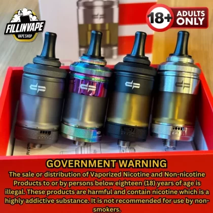 Digiflavor Siren-G MTL subohm tank Legit - Rainbow