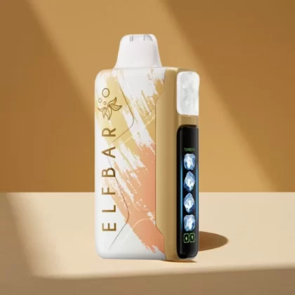 Elf Bar Ice King 40000 Puffs Rechargeable Disposable Vape with Adjustable Cooling & LCD Display – Dragon Strawnana