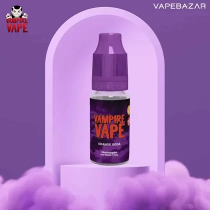 Vampire Vape Liquid – Orange Soda - 12mg/ml, Nikotinfrei