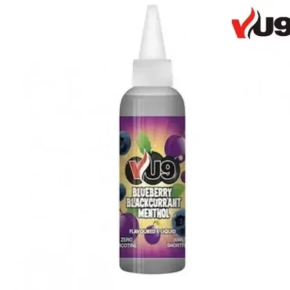 VU9 Blueberry Blackcurrant Menthol E-Juice