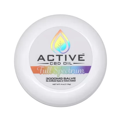 Active CBD Oil – Full Spectrum Salve 3000mg