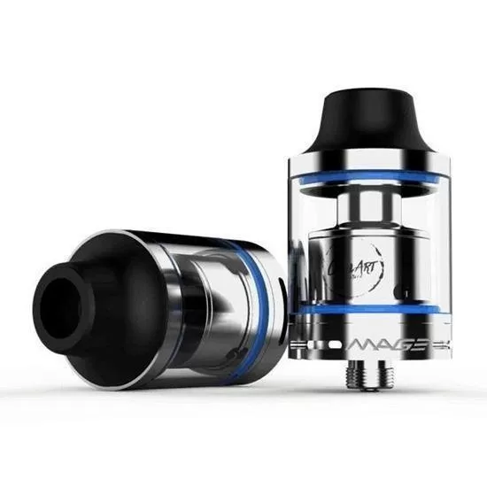 Mage 24MM RTA from CoilArt - Black, Stainless (3DBBDD)