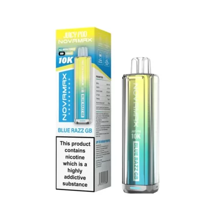 Juicy Pod Novamax 10K Prefilled Pod Kit - Blue Razz Cherry