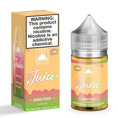 Guava Peach Juice Monster Salts 30mL