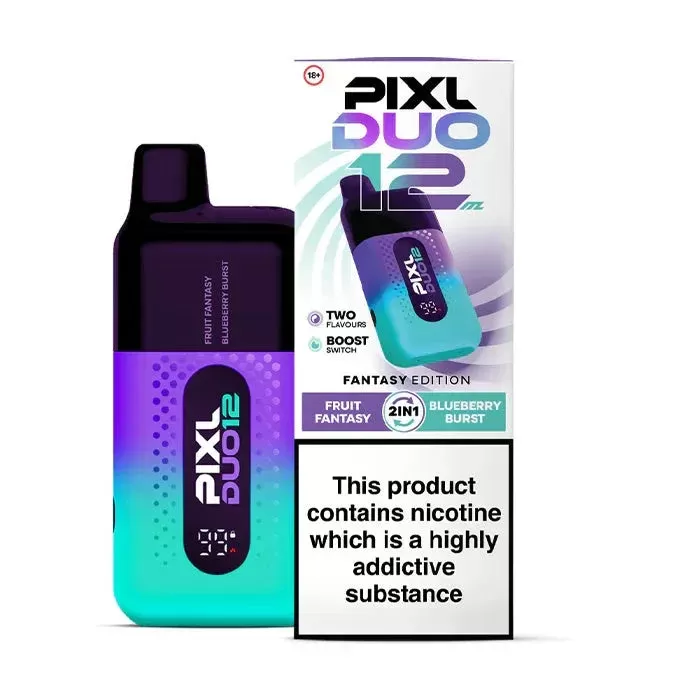 Pixl Duo 12 Prefilled Pod Vape Kit - Cherry Edition - Image 3
