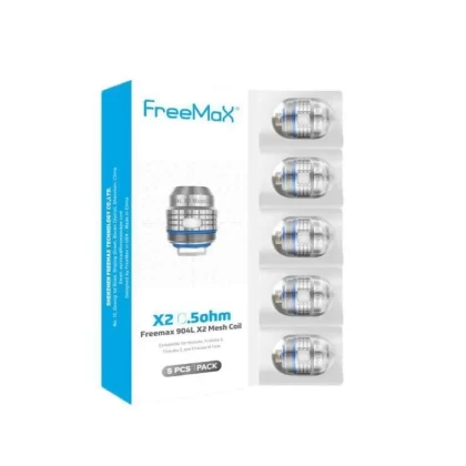 Freemax 904L X Mesh Coil (5 Pack) - SIZE#X1 Mesh 0.15ohm>X3 Mesh 0.15ohm>X2 Mesh 0.2ohm