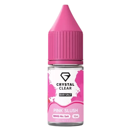 Crystal Clear Pink Slush Nic Salt Vape juice 10ml