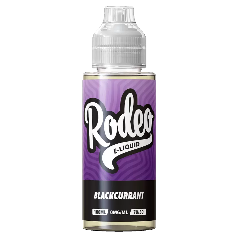 Rodeo Blackcurrant Short Fill - 100ml - NO