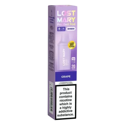 Lost Mary BM600 Blue Razz Cherry Prefilled Pods