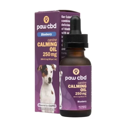 Paw CBD Oil Calming Tincture For Dogs – Blueberry