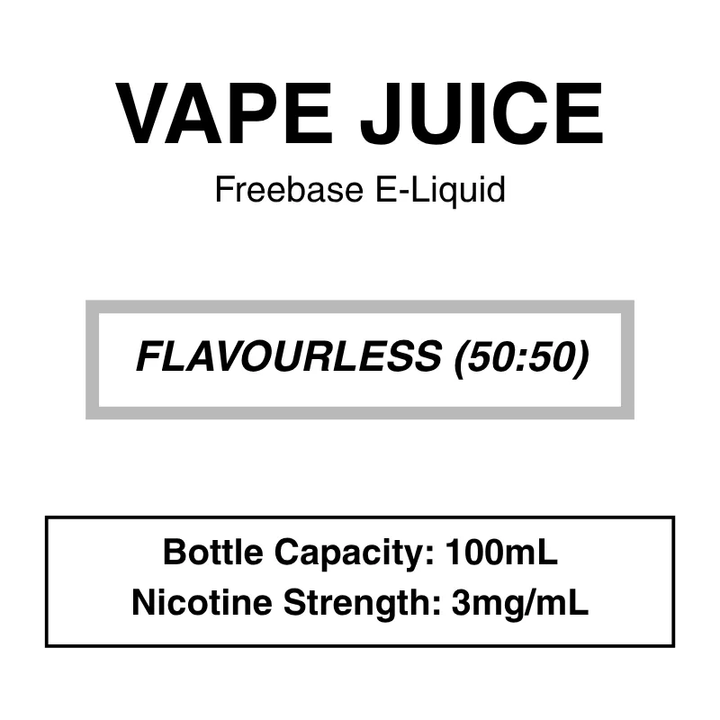Vape Juice – Freebase E-Liquid – 100mL - Image 2