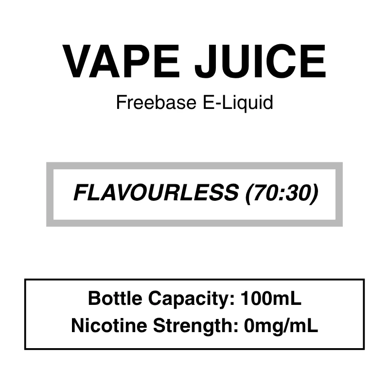 Vape Juice – Freebase E-Liquid – 100mL - Image 3