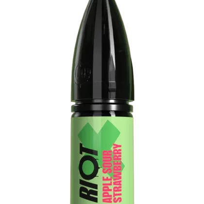 Apple Sour Strawberry RIOT X Nic Salt - 5mg