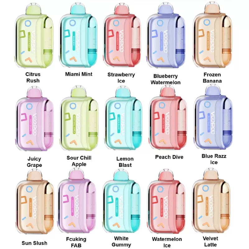 VOOPOO REPOP 35K 35000 Puffs Disposable Kit 16ml - Citrus Rush / 50mg / CN-SZ Warehouse - Image 2