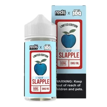 Reds x Keep It 100 E-Liquid – Iced Slapple – 100mg