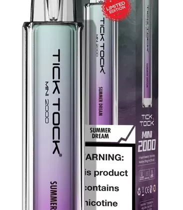 Tick Tock Mini 2000 Prefilled Pod Vape