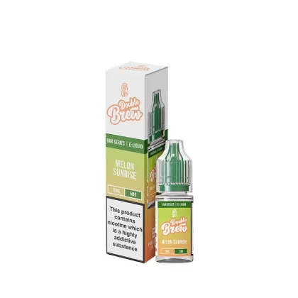 Ohm Brew Double Brew Melon Sunrise 10ml Nic Salt E-Liquid - Vapestore Co