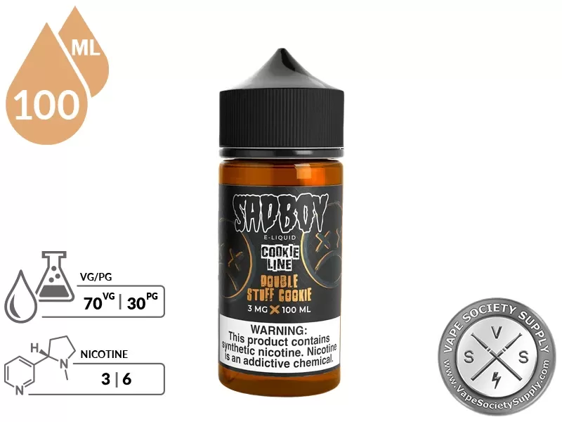 Double Stuff Cookie by SadBoy 100ml - Image 2
