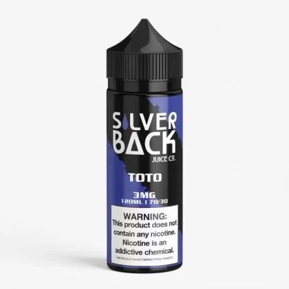 Toto – Silverback Juice Co. – 120mL Blueberry Raspberry Vape