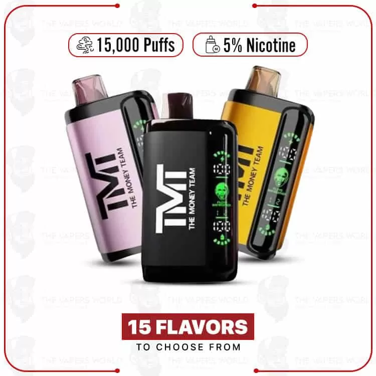 TMT Vape 15000 puffs – By Floyd Mayweather - Black Ice