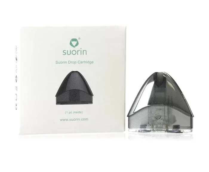 Suorin Drop Replacement Pod Cartridges - Single – Clear