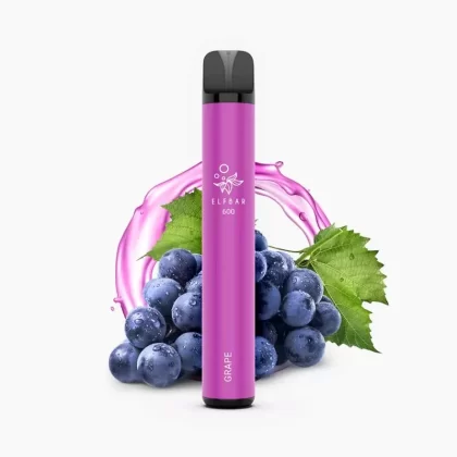 ELFBAR 600 Grape | Trauben Einweg Vape / 20mg Nikotin