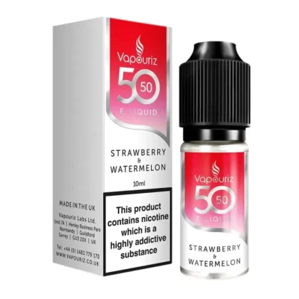 Strawberry & Watermelon E-Liquid 50/50 Series by Vapouriz (10ml) - 6mg