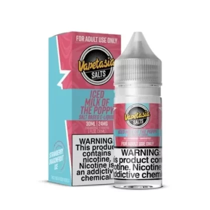 Vapetasia Salt E-Liquid – Iced Milk of the Poppy 30ml