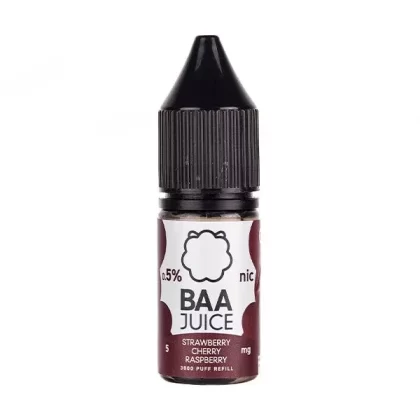 Strawberry Cherry Raspberry Nic Salt E-Liquid by Baa Juice - Vape Product, Vape Product