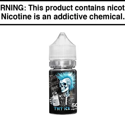 TNT ICE BY TIME BOMB SALTS 30ML - Vapejuice