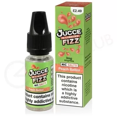 Peach Bellini Nic Salt E-Liquid by Jucce Fizz