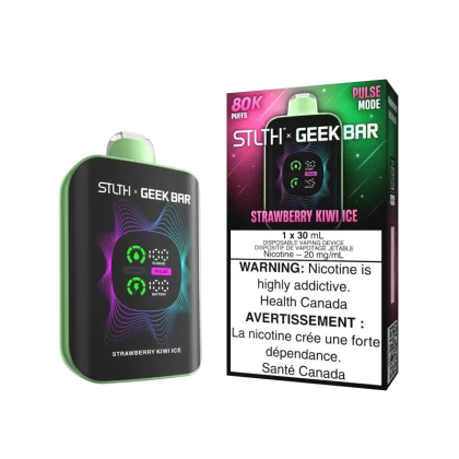 STLTH x GEEK BAR - Strawberry Kiwi Ice - 20 mg/mL (wholeseller) - Excise ON, 20 mg/mL (wholeseller) - Excise AB