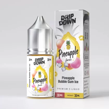 Drip Down Pineapple Series – Pineapple Bubblegum Ice 30ml (30/50 Mg) - Vapebar Pk